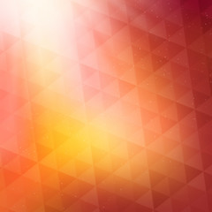 Obraz premium Colorful geometric vector background with triangles