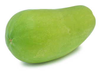 Papaya isolated on white background