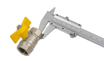 Water valve set and Vernier caliper
