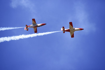 2011 in Granada, GRANADA, spain, SPAIN - JUNE 19: Aerobatic Span