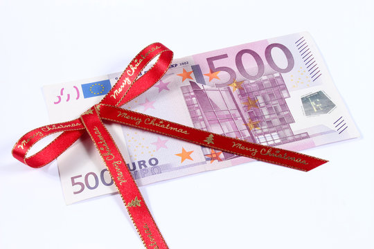 Etrennes, cadeau, 500 euros