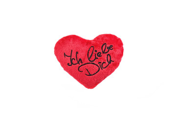 Ich liebe dich Kissen