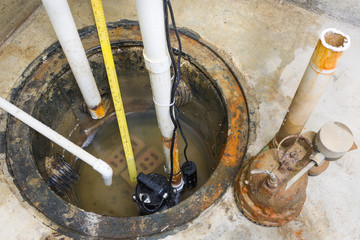 Installation of a new sump pump - 59626105