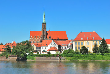 Wroclaw. Beautiful historic buildings