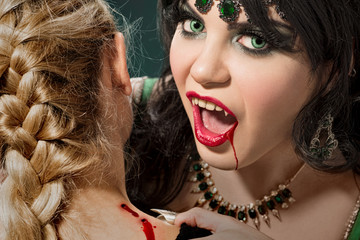 Thirsty vampire