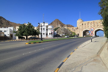 Fototapeta na wymiar Gate of Mascat