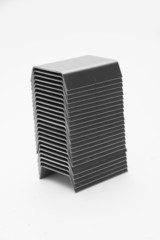 profile on the white background