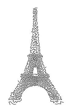 Fototapeta Eiffel Tower
