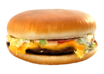 delicious cheeseburger
