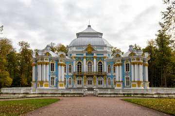 Hermitage Pavilion in the Catherine park in Pushkin (Former Tsar