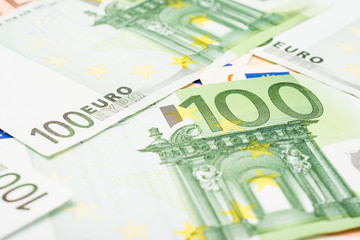 Euro Banknotes The Official Currency Of The European Union