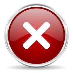 Obraz premium cancel icon