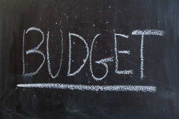 Tablica budżet - obrazy, fototapety, plakaty
