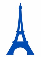 Tour Eiffel bleu