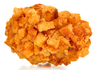 Chicken Kiev isolated on white