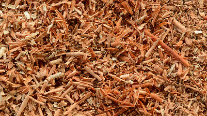 wood shavings, sawdust background