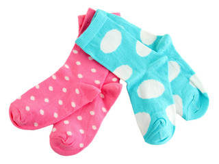Socks isolated on white