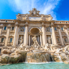 Naklejka premium Trevi Fountain