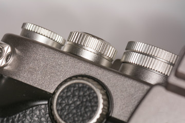 Dials on top of camera