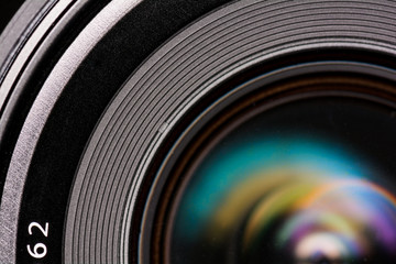 Front element of a camera lens