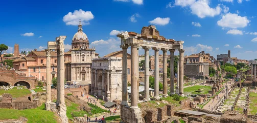 Gordijnen Forum Romanum in Rome © f11photo
