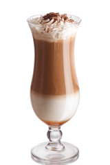 Milk coffee cocktail