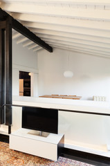 interior, comfortable loft, modern furniture