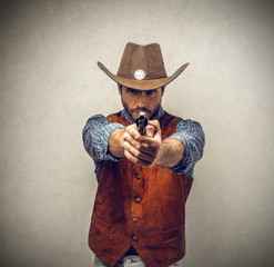 Shooting Cowboy