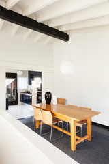 interior, comfortable loft, modern furniture