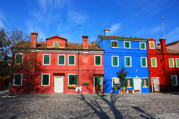 Fototapeta na wymiar Burano, Wenecja