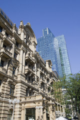 Old and New in Frankfurt, Germany