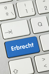 Erbrecht. Tastatur