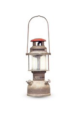 Old rusty lantern