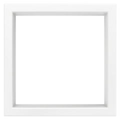 Obraz premium white frame shelf