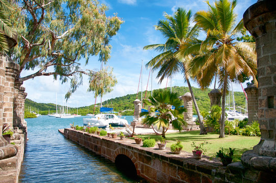 Nelson's Dockyard Near Falmouth, Antigua, Caribbean