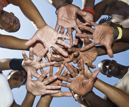 Hands togetther