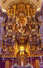 Basilica Altar Piece Church El Salvador Seville Andalusia Spain