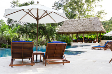 Fototapeta premium tropical pool