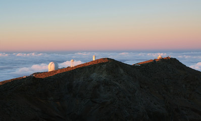 The largest astronomical observatory located in La Palma island