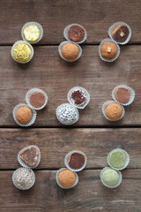 some types of candies a truffle