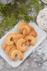 Weihnachtliche Butterkipferl