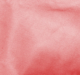 Fototapeta premium red crumpled textile texture
