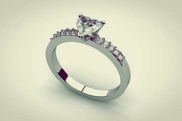 The beauty wedding ring