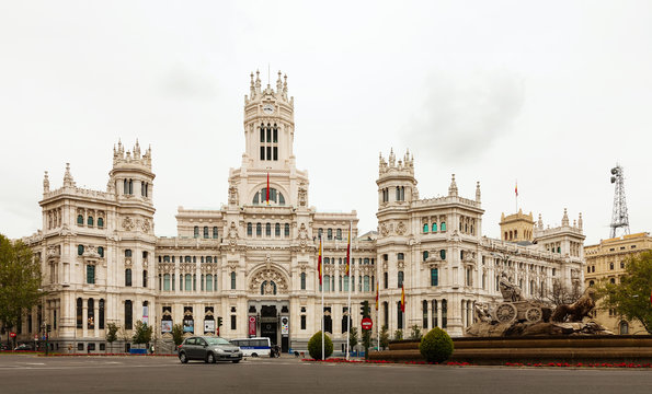 Palace of Communication  in Madrid, Spain