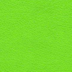 green leather texture closeup.
