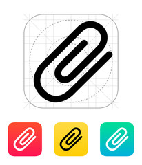 Attachment (Paper clip) icon.