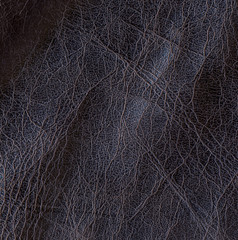 dark brown leather texture
