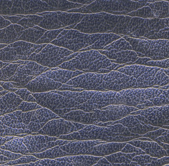 blue leather texture closeup