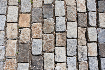 Stone pavement