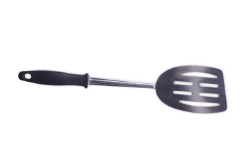 Kitchen spatula on white background